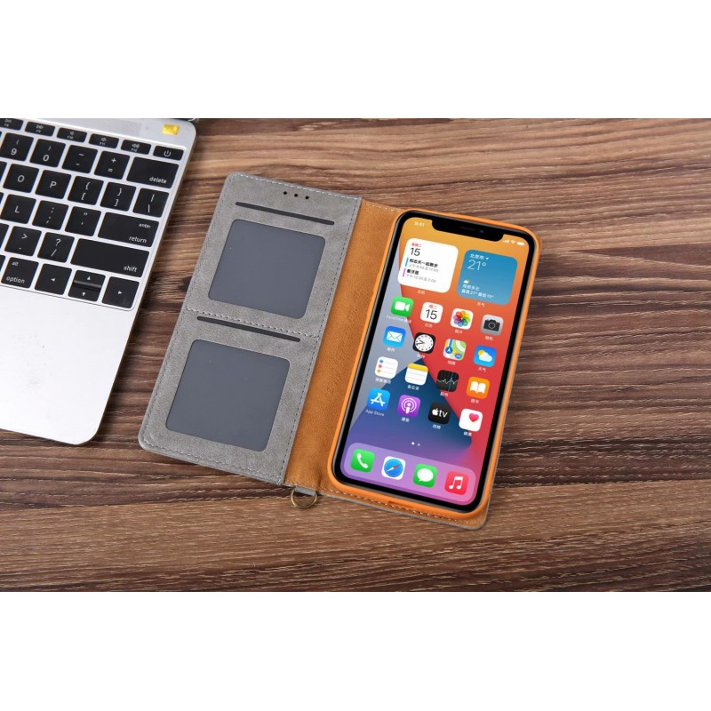 Suitable for iPhone Multi-card Flip Folio  Phone Case Wallet Protection Cover 